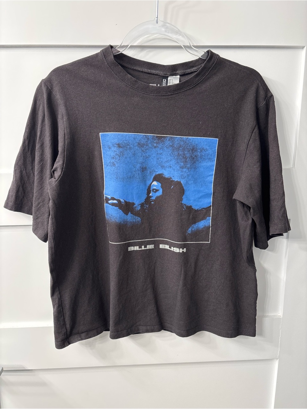 Billie Eilish Black Band Relaxed Fit Graphic Tshirt